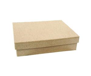 Boîte rectangle 12x9x3,5cm - Kraft