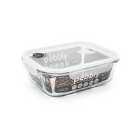 Boîte rectangulaire en verre 2,25 L Pebbly