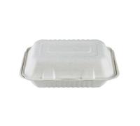 Boîte repas blanche en canne à sucre SANS PFAS 1200 ml 300 unités Betik