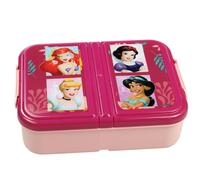 Boîte Repas Enfants Disney Princess 3 Compartiments 17 Cm À Rabat Blanc / Rose / Clair / Blanc TU