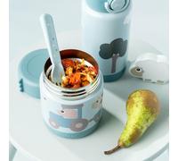 Boîte repas isotherme Tiny farm Bleu (300 ml)