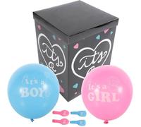 Boîte Révélatrice De Genre Pour Fête De Mariage Décoration De Fête Prénatale Kit Complet D'Accessoires Pour Garçons Et Fil[BB2170]