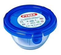 Boîte ronde avec couvercle - PYREX - 1451032 - 11 cm-200 ml - Cook & Go - Base en verre borosilicate