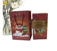 Boîte Sauteuse de Noël - 19,7 x 9,6 x 5,6 cm - Accessoires de Noël - Boîte sauteuse avec enveloppe rouge | Pour enfants, adolescents, décorateurs de maison, planificateurs de fête, fêtes de bureau