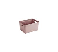 Sunware Sigma Home Boite de Rangement 32L - 44,5x34,5x24,3cm - Plastique - Panier rangement rose