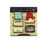 Boîte stylebox en style rétro, four, beige, boîte à biscuits, rangement, env. 18 x 10 x 22 cm, volume : 2500 ml