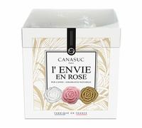 Boîte Sucre De Canne Blanc Ambre Rose Style Rose - X 48 Sucres - Canasuc