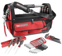Boîte textile Probag + 28 outils FACOM - BS.T20CM1PB - 8 tournevis + 10 clés mixtes + 9 clés mâles + 1 pince multiprise gaînée