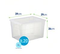 Stefanplast Visual Box Mallette Multi-usages Taille XL 39 x 29 x 24 cm