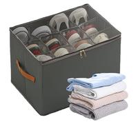 Boîtes à chaussures gain de place avec couvercles transparents