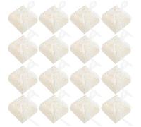 Boîtes à Dragées Mariage Ajourées 50 Pièces en Papier Beige | Ruban Inclus, Montage Simple, Lot pour Fêtes et Réceptions, Style Rose Ajourée
