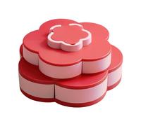 Boîtes à goûter pour préparation | Forme de à deux avec support pour téléphone, plateau de service divisé pour collations - Pour bonbons, chocolat, biscuits, dessert, nourriture