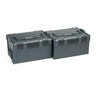 Boîtes à Outils Vide | 2x Bosch Sortimo L Box 238 | Boîte Plastique Grande | Outils Boite à Outils | Idéal Assortiment de Valise Grand