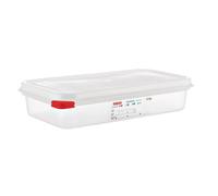 Boîtes alimentaires Araven GN1/3 avec couvercles 2,5 L (4 pièces)
