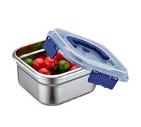 Boîtes Alimentaires De Conservation Boîte Repas À Couvercle Empilable | Contenants hermétiques en métal Snack, Salade, Repas, École, Travail, Pique-Nique, , ,