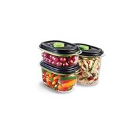 Boîtes sous vide - Foodsaver - FFC026X - 0,7L, 1,2L, 1,8L - Anti-rayures - Compatible micro-ondes