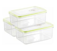Boîtes alimentaires pour mise sous vide - ROSENSTEIN & SOHNE - 1,3 L - Conservation longue durée