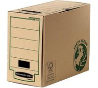 Boîtes d'archives A4+ - FELLOWES - dos 15 cm - Marron - Lot de 20 - Faciles à monter