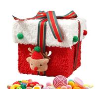 Boîtes De Biscuits De Noël Décoration Saisonnière | Boîte De Rangement Pour Biscuits De Noël Pour Fait Main Fruits Cadeaux De Fête Cadeaux Pour Bas De Noël Réunions Familiales