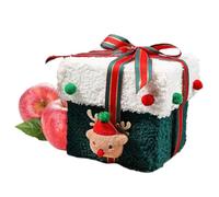 Boîtes De Biscuits De Noël Décoration Saisonnière | Conteneur À Snack Festif Pour Fait Main Fruits Cadeaux De Fête Cadeaux Pour Bas De Noël Réunions Familiales Bureau