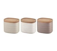 Boîtes de conservation GUZZINI Tierra - Assortiment de 3 boîtes S - 500 ml