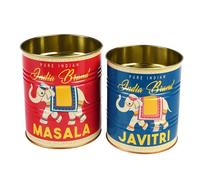 Boîtes de conservation Rex London Masala Et Javitri (x2) Rouge TU