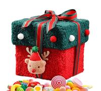 Boîtes De De Noël Décoration Saisonnière | Conteneur À Snack Festif Pour Cadeaux De Fête Remplissages De Bas Réunions Familiales Enseignants Élèves