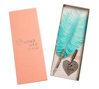 Boîtes De Papeterie Vintage, Calligraphie Plume, Kit De Stylo À Tremper, Design De Fontaine De Mariage Avec Porte-Stylo