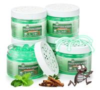 Boîtes de perles anti-fourmis, agent anti-fourmi efficace pour usage domestique intérieur et extérieur, 6 pièces, 100 g par boîte
