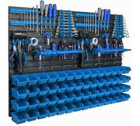 Boîtes de rangement - BOTLE - Set de 56 - Plastique - 80x115x60 mm