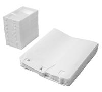 Boîtes de rangement pour chaussures, empilables, fabriquées dans un matériau durable, lot de 24