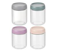 Boîtes en verre avec couvercles, bocaux Mason étanches - Stockage sûr des aliments - Boîtes hermétiques pour la fraîcheur et la qualité