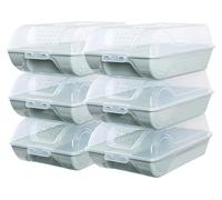 Boîtes transparentes empilables pour le rangement des chaussures