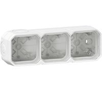 Boitier 3p H/v Blanc
