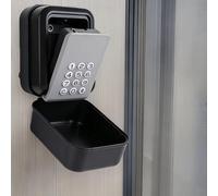 Boîtier à clés électronique avec Bluetooth et code numérique, à fixer au mur