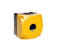 Boîtier bouton 1 trou 22mm jaune IP67 LPZP1A5 PLatinum
