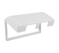 Boîtier Cache Prise Étanche 4-gang Mural en Plastique Blanc | Cache Prise Exterieure Etanche, Boitier Electrique Etanche, Credence Adhesive Salle de Bain, Prise Étanche