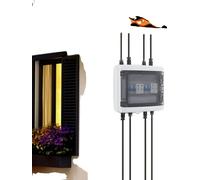 boîtier combiné 25A, protection IP65, 2 entrées et sorties