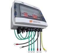 Boîtier combiné DC, IP65 étanche, protection contre les surtensions, avec fil