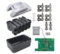 Boîtier de batterie BL1815G Eddie ion, boîtier de protection de charge PCB, boîtier de carte de circuit imprimé pour Makita 18V, boîtiers BL1813G, BL1811G, BL1830G, 3,0 Ah, 6,0 A BOX and PCB