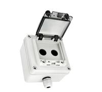 Boîtier de boîtier de commande de protection de câblage, boîtier de de bouton étanche pour installations et mises à niveau d ' atelier, boîtier de station de commande résistant intempéries,