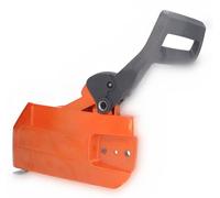 Boîtier de chaîne de scie haute précision - Compatible avec Husqvarna 61/66/266/268/272XP - ABS/Fer - Pièce de rechange - Léger (493g) - Boîtier de chaîne