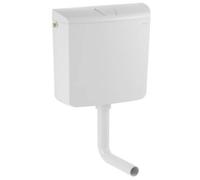 Boîtier de chasse d'eau encastré Geberit AP120, avec mécanisme de chasse et de vidange, de couleur blanche