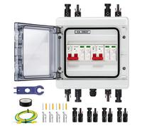 Boîtier de combinaison photovoltaïque DC - Protection surtension - 40 A - 1000 V - IP65