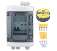 Boîtier de combinaison photovoltaïque, IP65, 1000V, disjoncteur de protection 40A, pour systèmes solaires