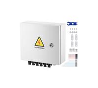 Boîtier de Combinaison PV-Duoku-Boîtier de Combinaison Solaire à 6 Chaînes-Fusible 10 A-Disjoncteur 63 A-Parafoudre