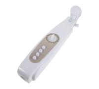 Boîtier de Commande à Bouton-poussoir 23-25 MM, pour Ventilateur Pied | Plastique et Métal, Logement Isolé Modulaire, Compatible Tubes Acier 23-25mm, Blanc