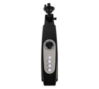 Boîtier de Commande à Bouton-Poussoir noir pour Ventilateur Pied | Plastique et Métal, Boîtier Isolé Modulaire, pour Tubes 23-25mm, Usage Atelier ou Chambre
