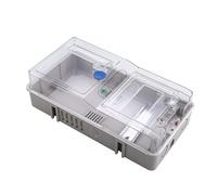 Boîtier de compteur électrique monophasé en plastique pour usage domestique et commercial, étui de protection, boîte de compteur d ' électricité prépayée