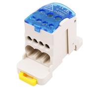 Boîtier de connexion électrique, bloc de distribution sur rail DIN, pour divers armoires de haute tension